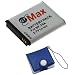 GTMax BP-70A / BP70A Rechargeable Lithium Ion Battery + Easy Carrying Memory Card Case for Samsung DV150F, ST150F, ST700, ST100, ST95, ST90, ST80, ST76, ST66, ST65, MV800, AQ100, PL200, PL170, PL120, PL100, PL90, SL605, SL600, SL50, DualView TL205, TL110, TL105