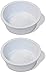 Pureness Heavyweight Large Crock Pet Dish, 52-Ounce, Colors May Vary [2-Pack]