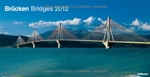 2012 Bridges  Slim Calendar (Horizontal)