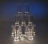 Verre - Verrine - Set de 12 Verrines Tequila - Contenance 4 cl