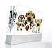 Mixed Animals - Official Hanadeka Club Animal Decorative Protector Skin Decal Sticker for Nintendo Wii