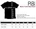 P&B Groom Men's T-Shirt, L, Black