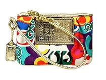 Coach Poppy Signature Wristlet Case Bag for IPOD 42897