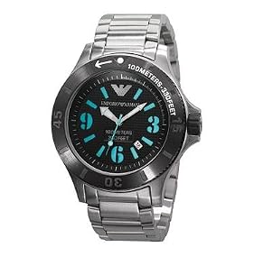 Emporio Armani #AR0630 Men's Stainless Steel Sport Watch