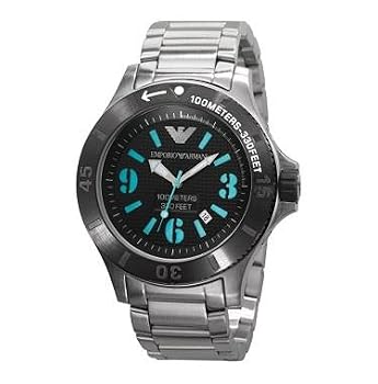 Emporio Armani #AR0630 Men's Stainless Steel Sport Watch