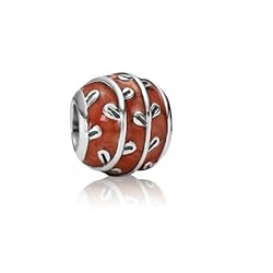 Pandora 790525EN17 Bead Vines Red Enamel