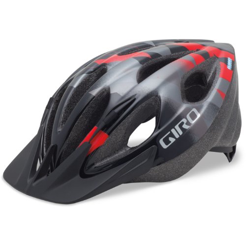 Giro Jungen Fahrradhelm Flurry, red/black, 50-57 cm, 200057004
