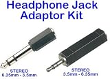 Headphone Jack Adaptor Kit 3.5mm and 6.35mm (1/4")