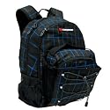 Snackpack Daypack with Cooler Section (blue plaid)