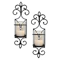 Pomeroy Pentaro Candle Holder Sconce Wall Lighting - Set of Two