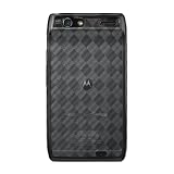 Motorola Droid Razr 4G LTE MiniSuit TPU Skin Case Cover (Plaid Argyle Smoke). Bonus MiniSuit Micro-Fiber Keychain Cleaner Included.