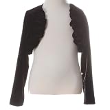 Little Girls Clothes BLACK SHRUG Christmas RARE EDITIONS Bolero Girl 4-6X