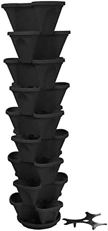 12" Stacking Planter 9 Tier Set