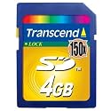 Transcend 4GB 150x SD Memory Card