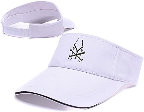 ZHHUA Soundgarden King Animal Logo Adjustable Embroidery Tennis Golf Baseball Hat Sun Visor Cap White