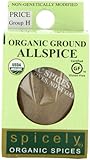 Spicely Organic Allspice Ground - EcoBox - Gluten Free - Non GMO - Vegan - Kosher