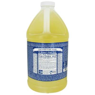 Castile Liquid Soap Organic-Peppermint 64 Ounces