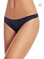 Selene Pack x 2 Tangas Vivia (Azul)