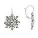 Crystal Fantasy Snowflake Earrings
