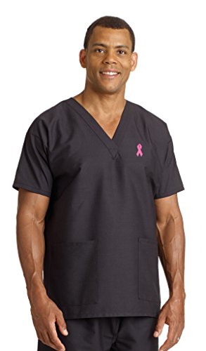 Medline ComfortEase Ladies V-Neck 2 Pocket Scrub Top