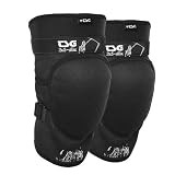 TSG Black Knee-Guard Slim