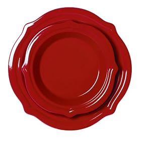 Buy Chantal 2 Piece Talavera Pie Set, Apple Red now!