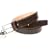Dark Brown Stylish Italian leather belt by Kenneth Brownne -