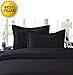 Elegant Comfort 1500 Premier Luxury Hotel Quality Softness Wrinkle and Fade Resistant 4-Piece Bed Sheet Set, Deep Pocket up to 16inch, Twin/Twin XL, Black