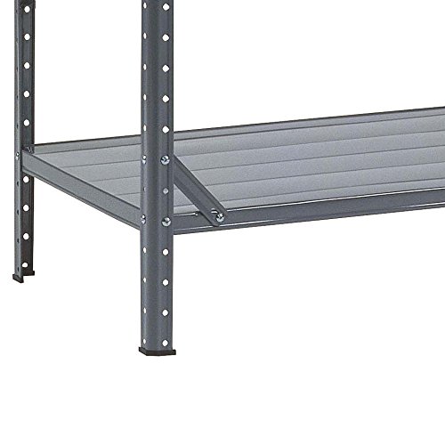 Edsal HC30127 Steel 7Shelf Shelving Unit, 750 lb Capacity, 30" Width x