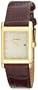 Citizen Men's BW0072-07P Eco-Drive Gold-Tone Leather Watch
