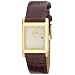 Citizen Men's BW0072-07P Eco-Drive Gold-Tone Leather Watch