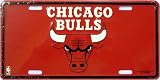 LP - 1046 Chicago Bulls License Plate - 72001M
