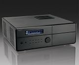 Zalman - Aluminium Desktop HTPC Case - LCD Panel - HD503 - Black
