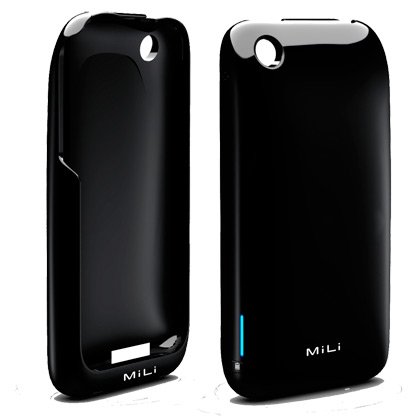 Mili Powerskin MILI-HI-C20BLK The Worlds Thinnest iPhone Battery Case – Black