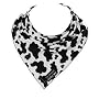 Skibz Dribble Bib - Cow Print