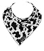 Skibz Dribble Bib - Cow Print
