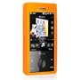 HTC Touch Diamond (CDMA) ORANGE Premium Silicone Skin Protective Silicon Cover Case...Plus FREE Neck Strap / Lanyard!!!