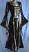 Sports : SAMTKLEID KLEID GOTHIC MITTELALTER SAMT GEWAND Gr. S-XXL 6070 schwarz