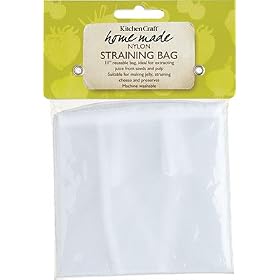 Kitchen Craft Home Made Nylon Straining Bag, 30cm (12 inch)