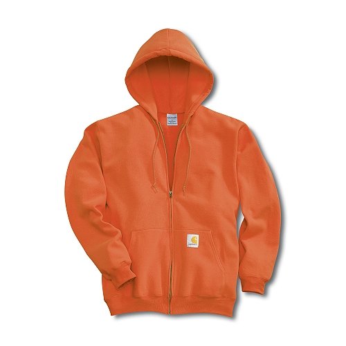 Buy Carhartt Mens Color Enhanced Zip-Front Hooded Sweatshirt by Carhartt