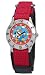 Disney Kids' Mickey Mouse & Friends Time Teacher Red Velcro Watch #D007S505