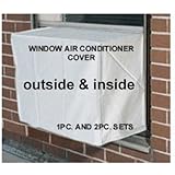 Window Air Conditioner Cover - Window/thru Wall - 24W, 21H, 21D AND 24W, 21H, 4D - White