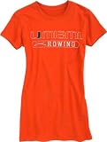 Miami Hurricanes Women's Orange Rowing T-Shirt