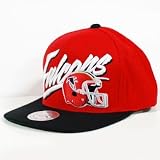 Atlanta Falcons Script Snap Back Cap Hat by Mitchell & Ness