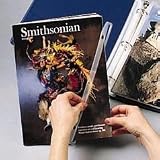 Magazine/Catalog Holder, Ring Binder, 3 Hole Punched, 11-5/8 x 1,12 Holders/Pk ROG02802