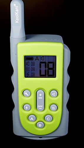 KOOLKANI® 3-Dog Remote Dog Training Shock Collar System: 600 Meter/650 Yards Remote Range Waterproof Rechargeable Remote Dog Trainer with Adustable Tone,Vibration and Shock