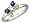Stackable Expressions Sterling Silver Amethyst and Peridot Butterfly Stackable Ring Size 6
