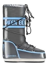 Moon Boot Splash Stiefel - Grau/Hellblau
