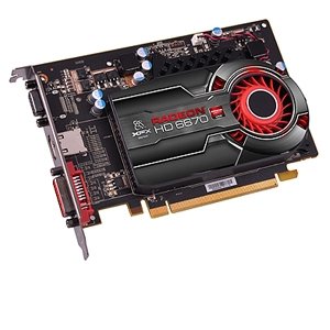 XFX ATI Radeon HD6670 1 GB DDR5 VGA/DVI/HDMI PCI-Express Video Card HD667XZAF3