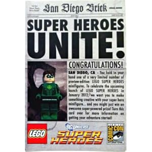 Batman Lego Sets Amazon on Amazon Com  Lego Batman Sdcc 2011 San Diego Comic Con Exclusive Mini
